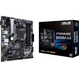 ASUS PRIME B450M-A II AMD B450 Stik AM4 micro ATX, Bundkort AMD, Stik AM4, AMD Ryzen™ 3, AMD Ryzen™ 5, AMD Ryzen™ 7, 3rd Generation AMD Ryzen™ 9, DDR4-SDRAM, 128 GB, DIMM