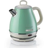 Ariete 2868/04 elkedel 1 L 1630 W Grøn lysegrøn, 1 L, 1630 W, Grøn, Metal, Ledningsfri, Filtrering