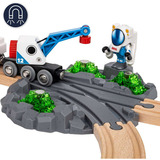 BRIO World - Space Deluxe Train Set, Spil køretøj 