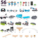 BRIO World - Space Deluxe Train Set, Spil køretøj 