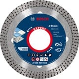 Bosch 2 608 900 653 slibeskive Flise, Sten Afskæredisk, Skæreskive Afskæredisk, Flise, Sten, Diamond, Bosch, Blå, Grå, Rund