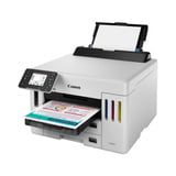 Canon MAXIFY GX5550 blækprinter Farve 600 x 1200 dpi A4 Wi-Fi, Ink-jet printer Hvid, Farve, 600 x 1200 dpi, 4, A4, 45000 sider pr. måned, Duplex udskrivning