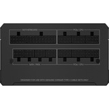 Corsair RM1200e, PC strømforsyning Sort