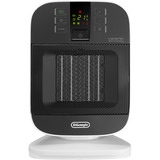 DeLonghi 0114652014, Varmeblæser Sort/Hvid