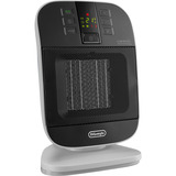 DeLonghi Varmluftblæser HFX60V20, Varmeblæser Sort/Hvid