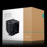 DeepCool AK620 Zero Dark, CPU køler Sort