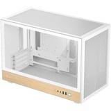 DeepCool CH260 TRÆ, Towerkabinet Hvid/træ