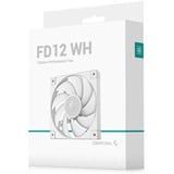 DeepCool FD12 WH 120x120x25, Sag fan Hvid
