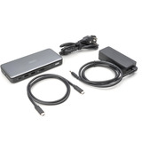 Digitus 11-port USB-C dockingstation, Docking station grå/Sort