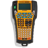 Dymo Rhino™ 6000+, Etiketteringsmaskine ABC, Direkte termisk, Ledningsført, Gul