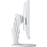 EIZO FlexScan EV2480-WT computerskærm 60,5 cm (23.8") 1920 x 1080 pixel Fuld HD LCD Hvid, LED-skærm Hvid, 60,5 cm (23.8"), 1920 x 1080 pixel, Fuld HD, LCD, 5 ms, Hvid