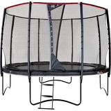 PeakPro trampoline ø305cm - black Udendørs Rund Skruefjeder Trampolin, Fitnessredskab