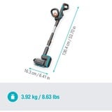 GARDENA Batteri-multirengøringsmiddel AquaBrush Patio 18V P4A solo, Hårdt gulv rengøringsmiddel grå/Turkis