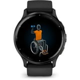 Garmin Venu 3, SmartWatch Sort/mørk grå
