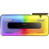 HYTE Gaming-tastatur Sort/gennemsigtig, DE-layout, HYTE Fluffy Lavender