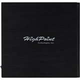 HighPoint RocketStor 6314B TB 2 to TB 3, Drev kabinet Sort
