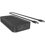 ICY BOX IB-1980M-80G M.2 NVMe SSD kabinet, Drev kabinet Sort
