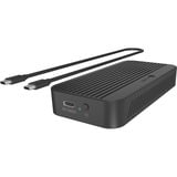 ICY BOX IB-1980M-80G M.2 NVMe SSD kabinet, Drev kabinet Sort