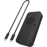 ICY BOX IB-1980M-80G M.2 NVMe SSD kabinet, Drev kabinet Sort