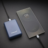 Intenso XS10000 Lithium polymer (LiPo) 10000 mAh Blå, Power Bank Blå, 10000 mAh, Lithium polymer (LiPo), Blå