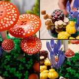 LEGO Botanicals Skovsvampe, Bygge legetøj 