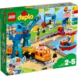 LEGO DUPLO 10875 Godstog, Bygge legetøj Byggesæt, 2 År, 105 stk, 2,75 kg