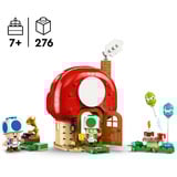LEGO Fest i Toads hus, Bygge legetøj Byggesæt, 7 År, Plast, 276 stk, 498 g