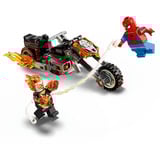 LEGO Marvel Super Heroes Spider-Man vs. Ghost Rider på sin motorcykel, Bygge legetøj 