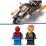 LEGO Marvel Super Heroes Spider-Man vs. Ghost Rider på sin motorcykel, Bygge legetøj 