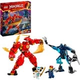 LEGO NINJAGO Kais ild-elementrobot, Bygge legetøj Byggesæt, 7 År, Plast, 322 stk, 484 g