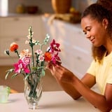 LEGO Smuk pink blomsterbuket, Bygge legetøj Byggesæt, 18 År, Plast, 749 stk, 690 g