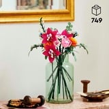 LEGO Smuk pink blomsterbuket, Bygge legetøj Byggesæt, 18 År, Plast, 749 stk, 690 g