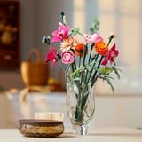 LEGO Smuk pink blomsterbuket, Bygge legetøj Byggesæt, 18 År, Plast, 749 stk, 690 g