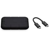 LaCie Rugged SSD Pro 4 TB, Solid state-drev Sort