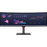 Lenovo ThinkVision P49w-30 LED display 124,5 cm (49") 5120 x 1440 pixel DQHD Sort, LED-skærm Sort, 124,5 cm (49"), 5120 x 1440 pixel, DQHD, LED, 6 ms, Sort