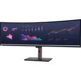 Lenovo ThinkVision P49w-30 computerskærm 124,5 cm (49") 5120 x 1440 pixel DQHD LED Sort, LED-skærm Sort, 124,5 cm (49"), 5120 x 1440 pixel, DQHD, LED, 6 ms, Sort