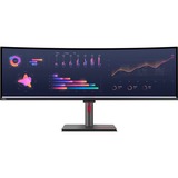 Lenovo ThinkVision P49w-30 computerskærm 124,5 cm (49") 5120 x 1440 pixel Dual WQHD LED Sort, LED-skærm Sort, 124,5 cm (49"), 5120 x 1440 pixel, Dual WQHD, LED, 6 ms, Sort