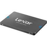 Lexar NQ100 2.5" 240 GB Serial ATA III, Solid state-drev grå, 240 GB, 2.5", 550 MB/s, 6 Gbit/sek.