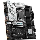 MSI B760M GAMING PLUS WIFI bundkort Intel B760 LGA 1700 micro ATX Sort/Sølv, Intel, LGA 1700, Intel® Celeron®, Intel® Pentium® Gold, LGA 1700, DDR5-SDRAM, 192 GB