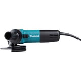 Makita 9558HNRZ, Vinkelsliber Blå/Sort