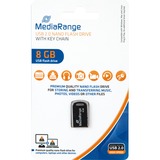 MediaRange USB-stik Sort