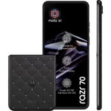 Motorola razr 70 256GB Swarovski, Mobiltelefon Sort