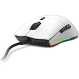 NZXT Lift mus Ambidextrous USB Type-A Optisk 16000 dpi, Gaming mus Hvid, Ambidextrous, Optisk, USB Type-A, 16000 dpi, Hvid