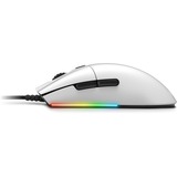 NZXT Lift mus Ambidextrous USB Type-A Optisk 16000 dpi, Gaming mus Hvid, Ambidextrous, Optisk, USB Type-A, 16000 dpi, Hvid