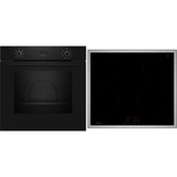 Neff BX36IB0 pande og gryde sæt Zone induktionskogeplade Elektrisk ovn, Ovn sæt Sort/rustfrit stål, Zone induktionskogeplade, 4 zone(s), Keramisk, Sort, Berøring, 58,3 cm