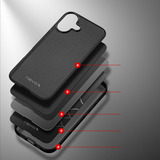 Nevox StyleShell NYLO, Mobiltelefon Cover Sort