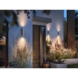 Philips Hue White & Color Ambiance Appear udendørs rund væglampe, LED lys Sølv