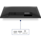 Philips LED-skærm Sort