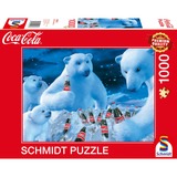 Schmidt Spiele Coca-Cola - Isbjørne, Puslespil 