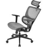 Sharkoon OfficePal C30M, Stol grå